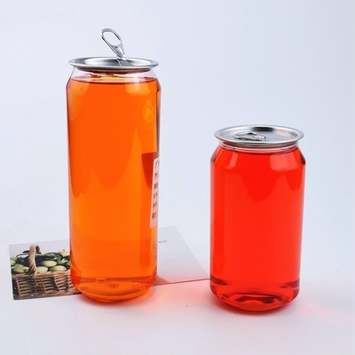 Bao bì đồ uống bằng nhựa 250ml Nước trái cây tùy chỉnh PET Soda Bia có thể đóng chai