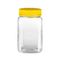 Không có BPA Chai đựng thực phẩm bằng nhựa 320ml Chai đựng mật ong vuông không có nắp