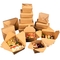 In flexo trong hộp giấy Sushi số lượng lớn Hộp giao hàng thực phẩm có nắp