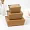 In flexo trong hộp giấy Sushi số lượng lớn Hộp giao hàng thực phẩm có nắp